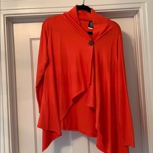 Open sweater cardigan